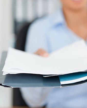 Preparation of a package of documents