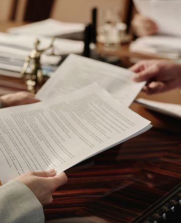Submission of the application to government agencies